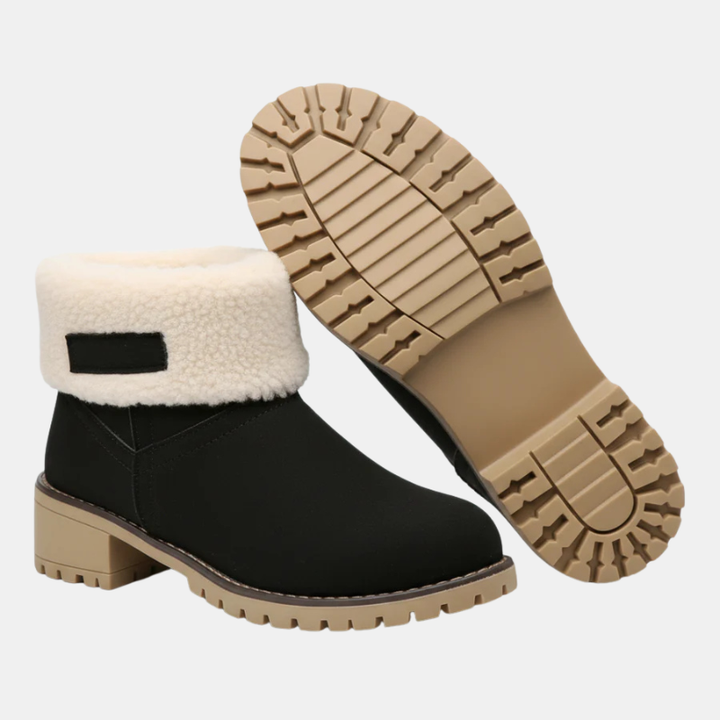 Denise | Blocked-Heeled Ankle Boots