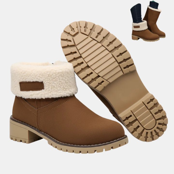 Denise | Blocked-Heeled Ankle Boots