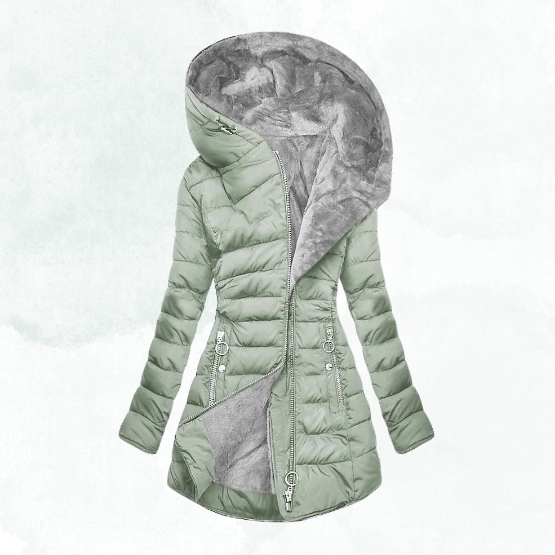 Valenne winter jacket with warm fur lining