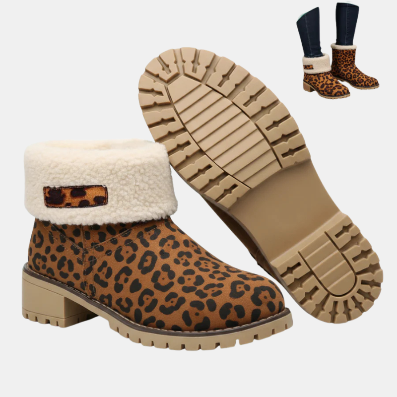 Denise | Blocked-Heeled Ankle Boots