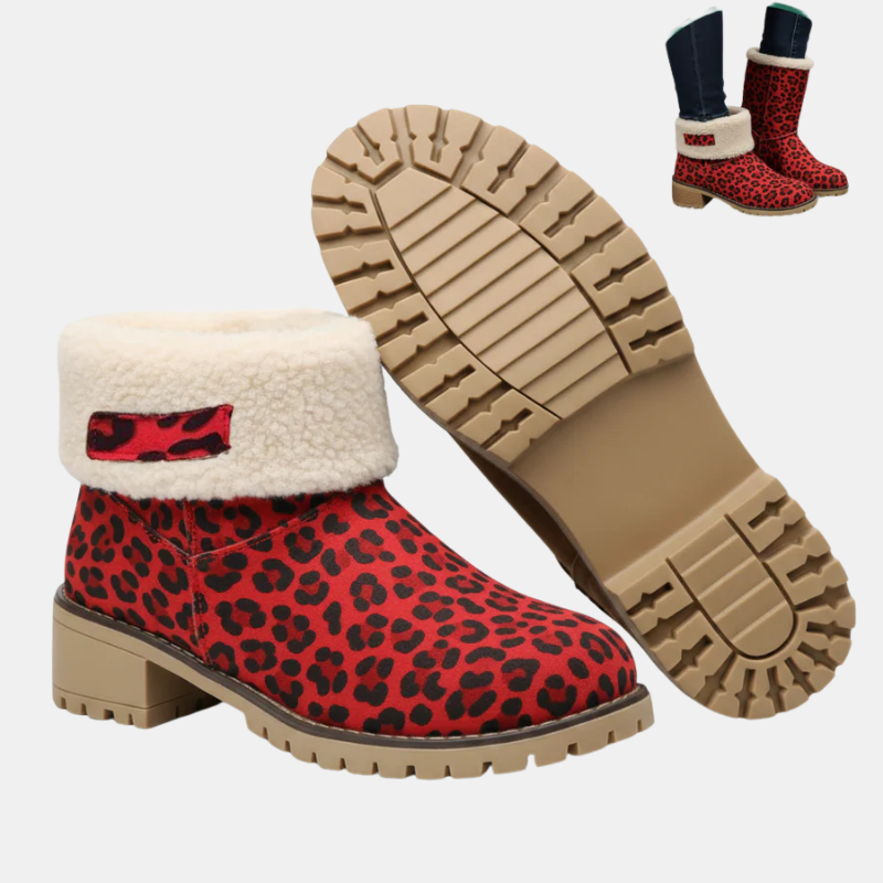 Denise | Blocked-Heeled Ankle Boots