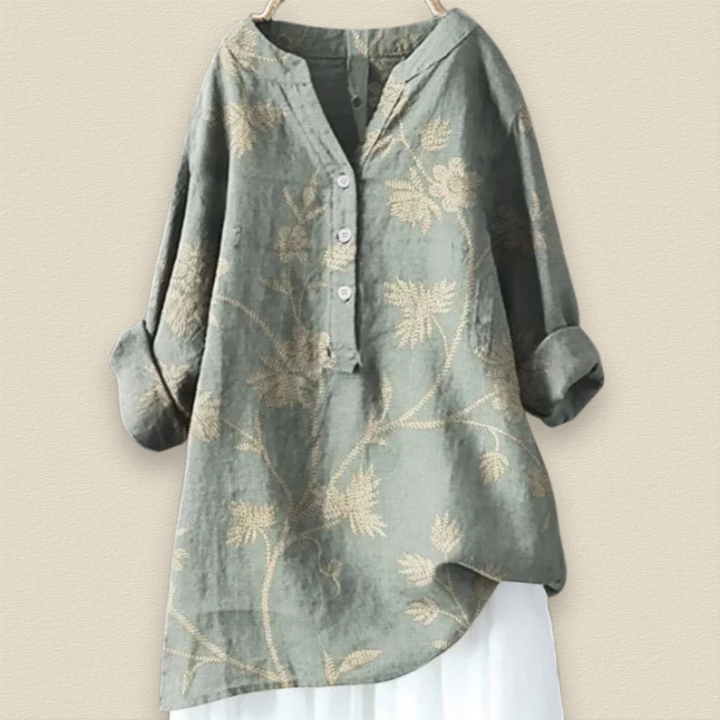 Florellia | Loose Floral Blouse