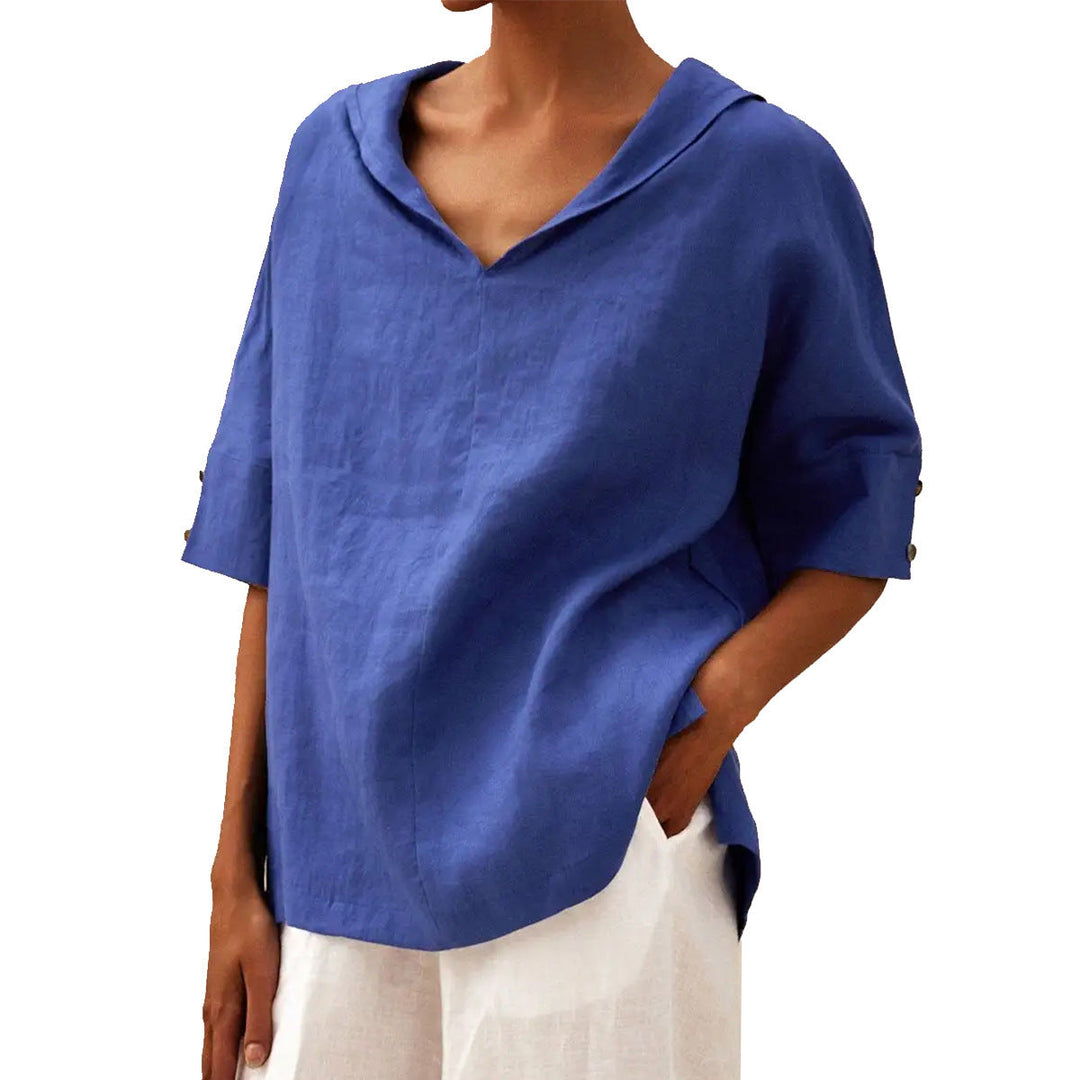 Alexa | Linen Blouse