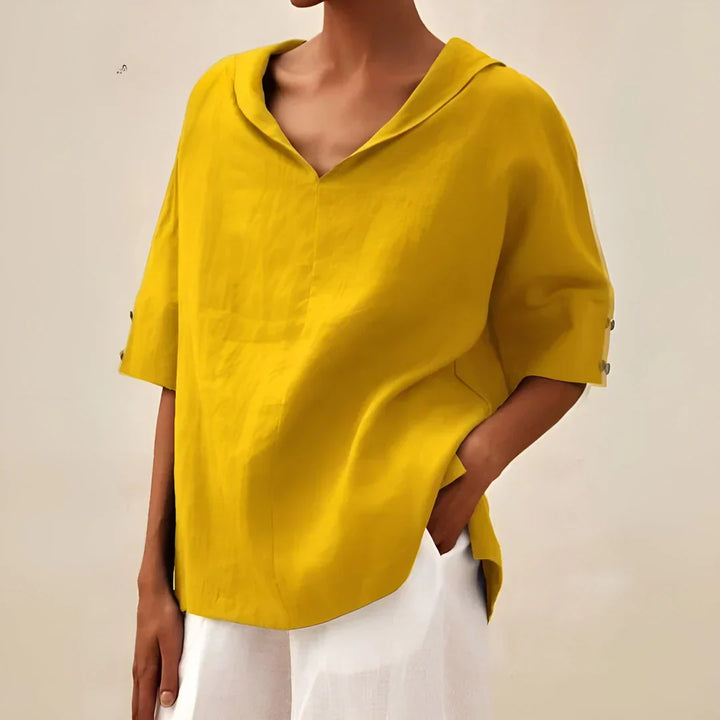 Alexa | Linen Blouse