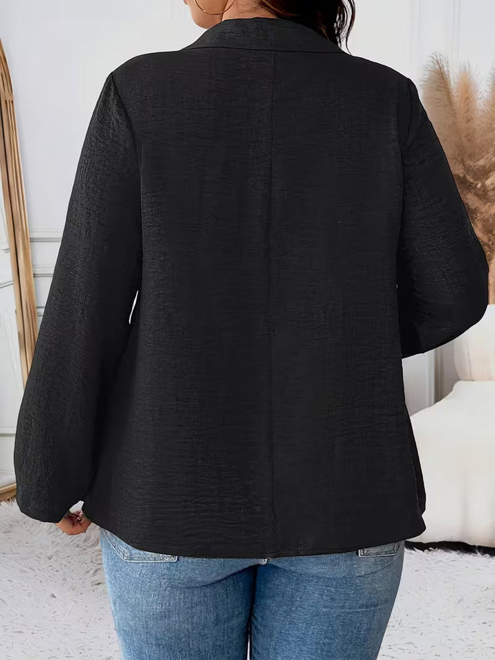 Elmyra - Elegant Button-Down Flowy Shirt