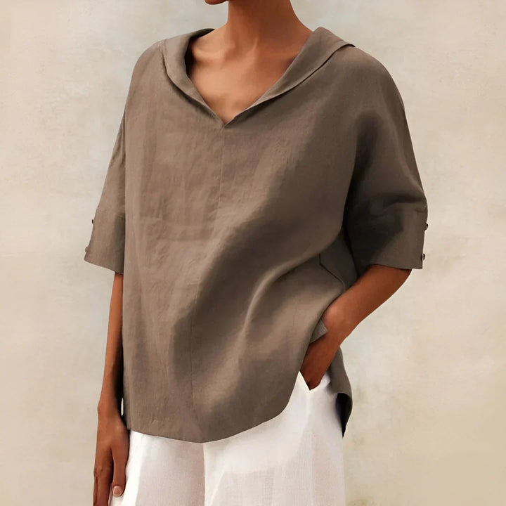 Alexa | Linen Blouse