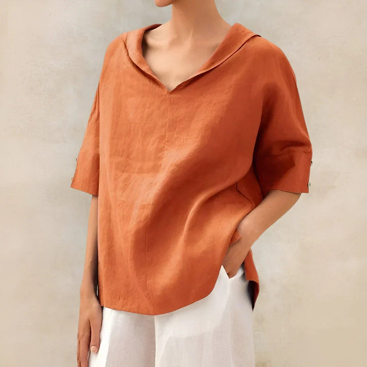 Alexa | Linen Blouse