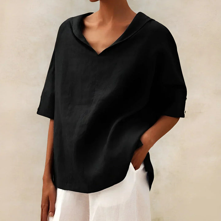 Alexa | Linen Blouse