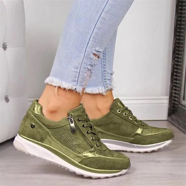 Gabri | Zip-up Sneakers