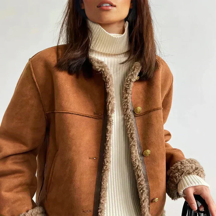 Jacy | Luxurious Genuine Autumn Jacket