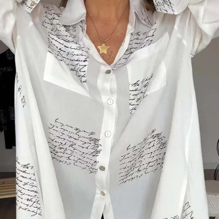 Gisandre - Women's Modern Printed Shirt