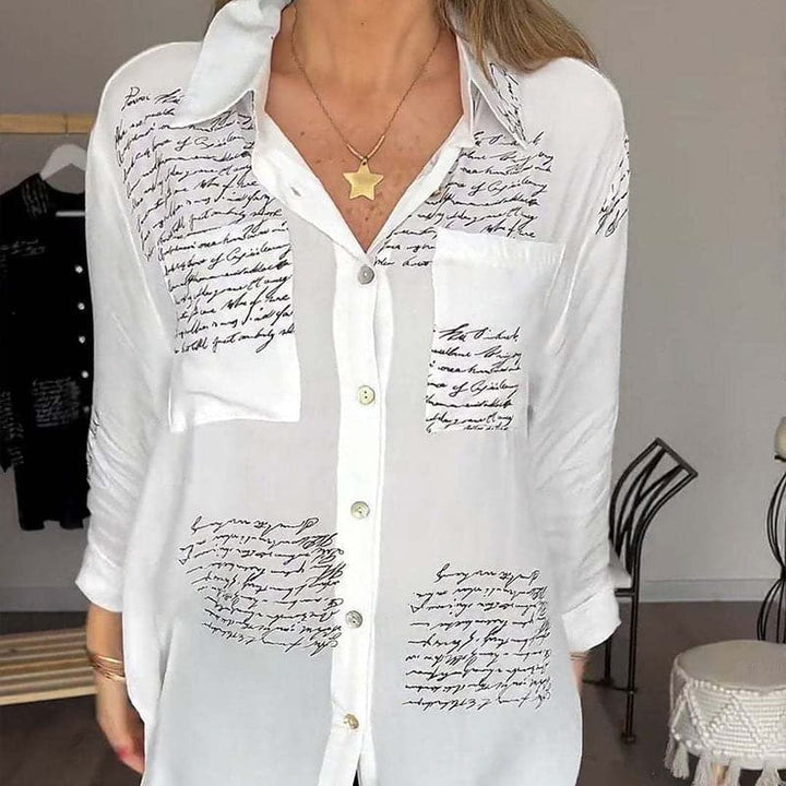 Gisandre - Women's Modern Printed Shirt