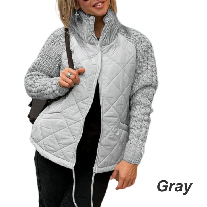 Clara | Soft-Knit Puffer Jacket