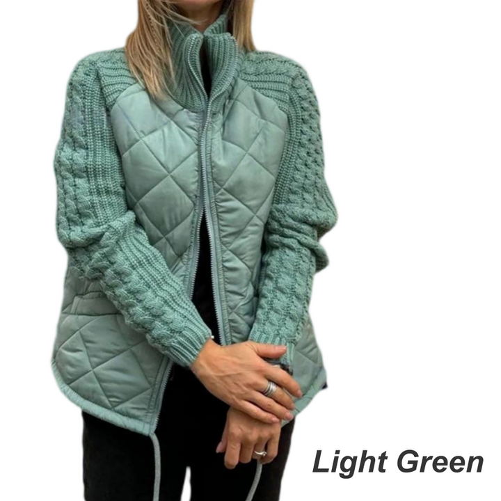 Clara | Soft-Knit Puffer Jacket